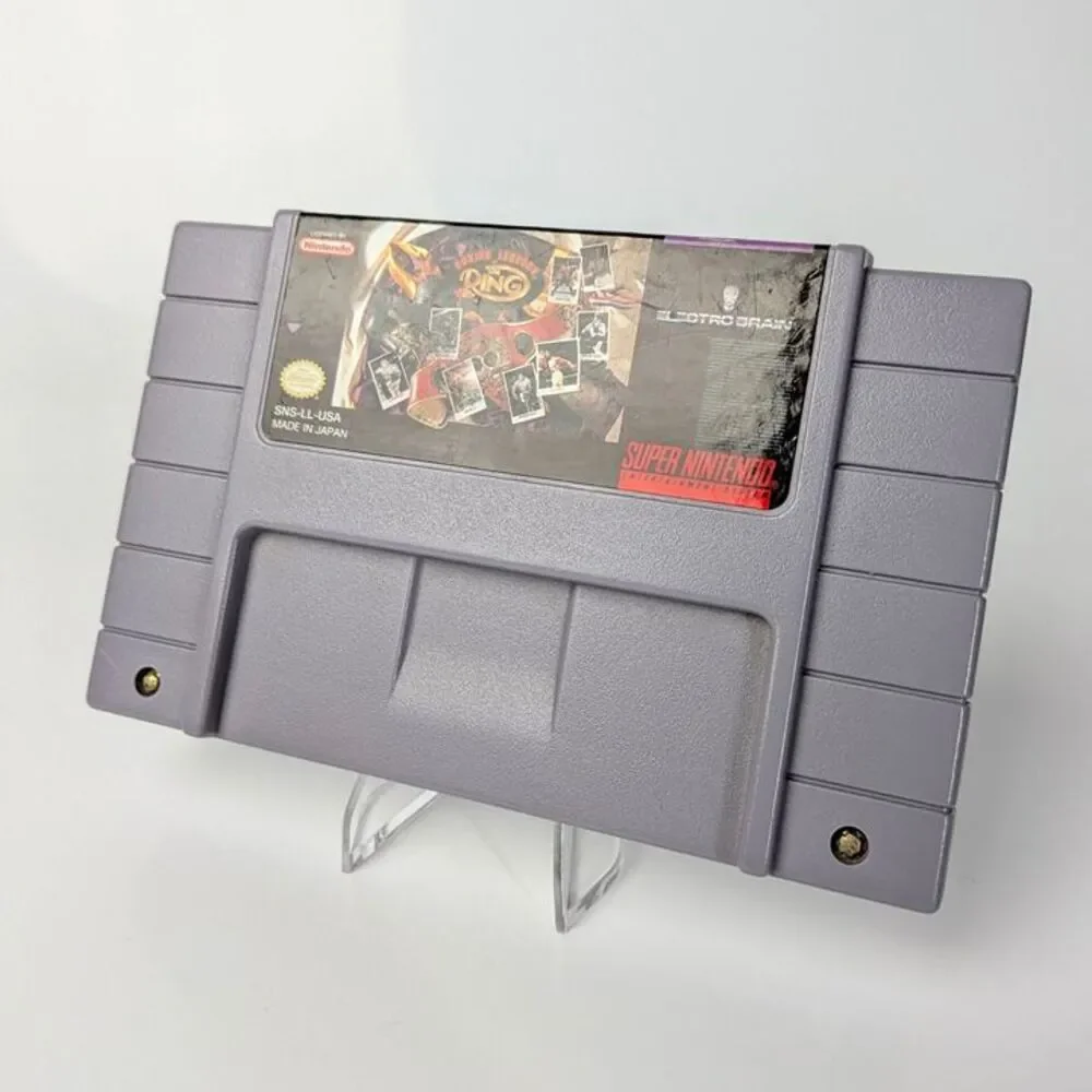 Boxing Legends Of The Ring - Authentic and Tested - SNES